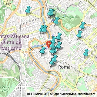Mappa Vicolo della Palomba, 00186 Roma RM, Italia (0.877)