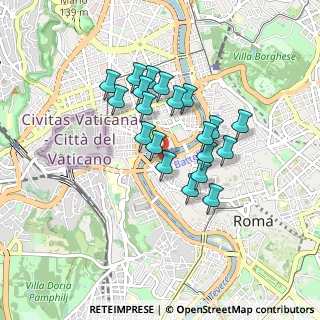 Mappa Piazza dei Coronari, 00186 Roma RM, Italia (0.7315)