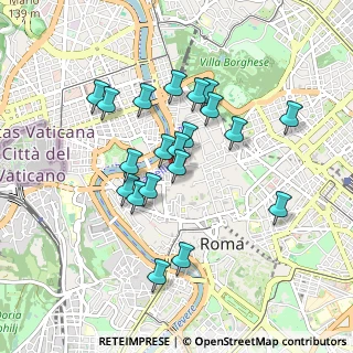 Mappa Via delle Coppelle, 00186 Roma RM, Italia (0.844)