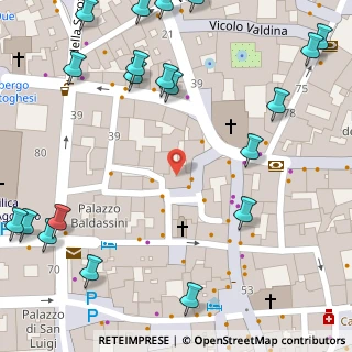 Mappa Via delle Coppelle, 00186 Roma RM, Italia (0.1085)