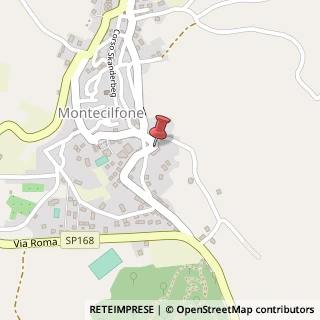 Mappa Via Roma, 118, 86032 Montecilfone, Campobasso (Molise)
