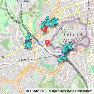 Mappa Via di Porta Pertusa, 00165 Roma RM, Italia (0.483)