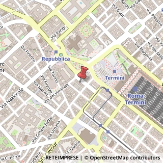 Mappa Via Giovanni Amendola, 5, 00185 Roma, Roma (Lazio)