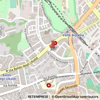 Mappa Via Giacinto De Vecchi Pieralice,  12, 00167 Roma, Roma (Lazio)