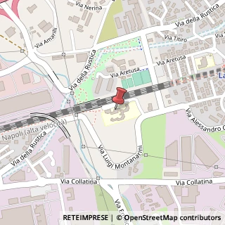 Mappa Via Filiberto Petiti, 97, 00155 Roma, Roma (Lazio)