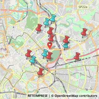 Mappa Via Paolo Zacchia, 00161 Roma RM, Italia (1.85357)