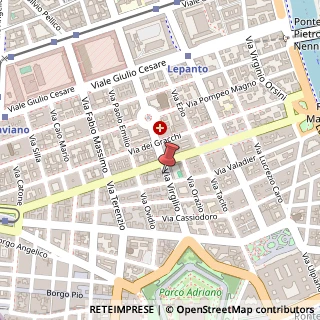 Mappa Via Virgilio, 16, 00193 Roma, Roma (Lazio)