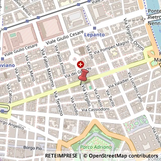Mappa Via Virgilio, 8, 00193 Roma, Roma (Lazio)