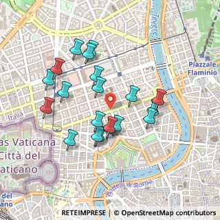 Mappa Via Cola di Rienzo, 00193 Roma RM, Italia (0.445)