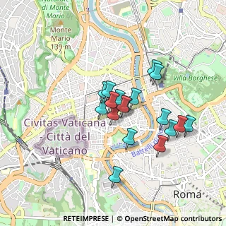 Mappa Via Cola di Rienzo, 00192 Roma RM, Italia (0.6645)