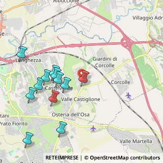 Mappa Via Cavate, 00132 Roma RM, Italia (2.3575)