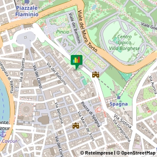 Mappa Via Margutta, 54, 00187 Roma, Roma (Lazio)