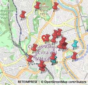 Mappa Via la Goletta, 00192 Roma RM, Italia (1.03)