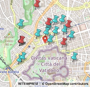 Mappa Via la Goletta, 00192 Roma RM, Italia (0.4915)