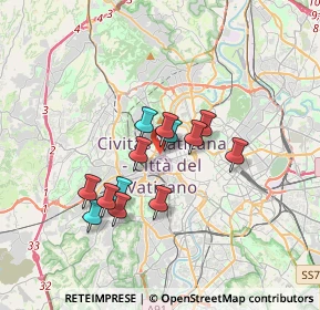 Mappa Via la Goletta, 00192 Roma RM, Italia (2.84538)