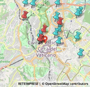 Mappa Via la Goletta, 00192 Roma RM, Italia (2.12333)