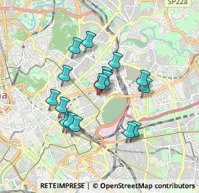 Mappa Via Giuseppe Sisco, 00161 Roma RM, Italia (1.58)