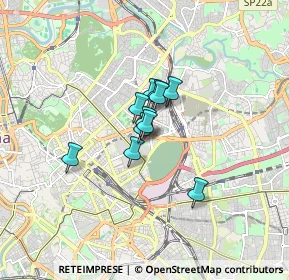 Mappa Via Giuseppe Sisco, 00161 Roma RM, Italia (0.94)