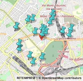 Mappa Via Giuseppe Sisco, 00161 Roma RM, Italia (0.957)