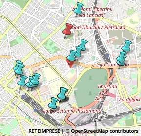 Mappa Via Giuseppe Sisco, 00161 Roma RM, Italia (1.177)