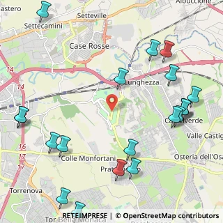 Mappa Via Luciano Conti, 00132 Roma RM, Italia (3.0705)