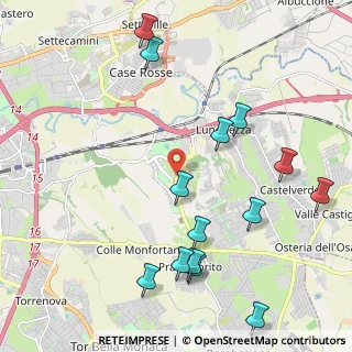 Mappa Via Luciano Conti, 00132 Roma RM, Italia (2.64786)