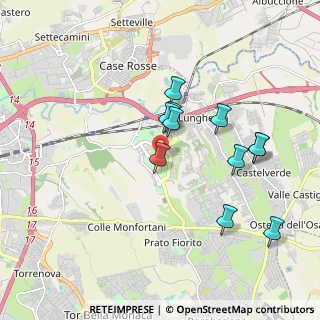 Mappa Via Luciano Conti, 00132 Roma RM, Italia (1.81727)