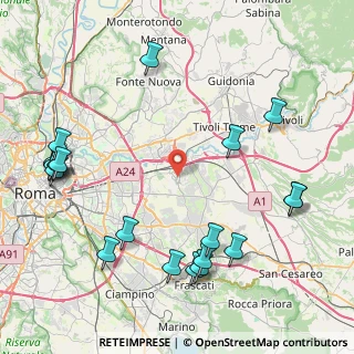 Mappa Via Luciano Conti, 00132 Roma RM, Italia (11.393)