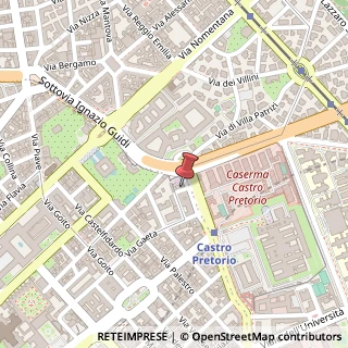 Mappa Via Sapri, 16, 00185 Roma, Roma (Lazio)