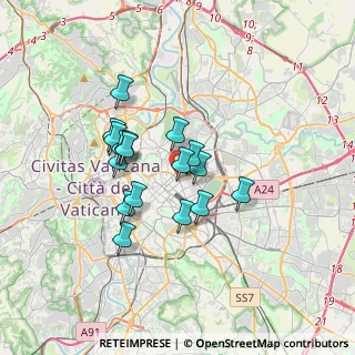 Mappa Piazza della Croce Rossa, 00161 Roma RM, Italia (2.85824)