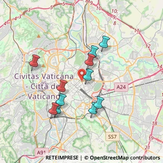 Mappa Via Sapri, 00185 Roma RM, Italia (3.59909)