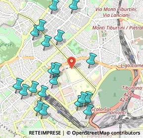 Mappa Viale del Policlinico, 00100 Roma RM, Italia (1.2445)