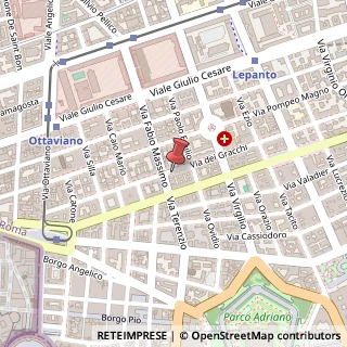 Mappa Via dei Gracchi, 127, 00192 Roma, Roma (Lazio)