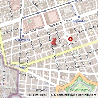 Mappa Via Fabio Massimo, 33, 00192 Roma, Roma (Lazio)