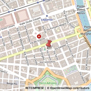 Mappa Via Plinio, 15/A/B, 00193 Roma, Roma (Lazio)