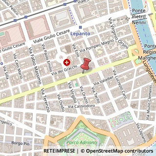 Mappa Via Cola di Rienzo,  111, 00192 Roma, Roma (Lazio)