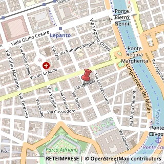Mappa Via Valadier, 39, 00193 Roma, Roma (Lazio)