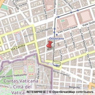 Mappa Via Germanico, 44, 00195 Roma, Roma (Lazio)