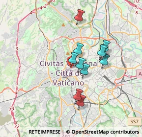 Mappa Via Germanico, 00195 Roma RM, Italia (2.98273)