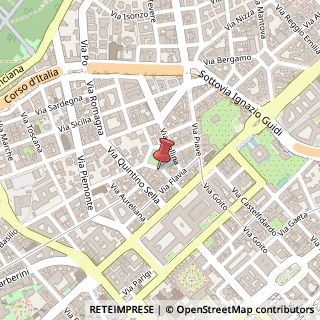 Mappa Piazza Sallustio, 3, 00187 Roma, Roma (Lazio)