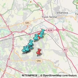 Mappa Via Bussi sul Tirino, 00132 Roma RM, Italia (3.22867)