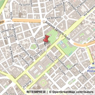 Mappa Via Piave, 8, 00187 Roma, Roma (Lazio)