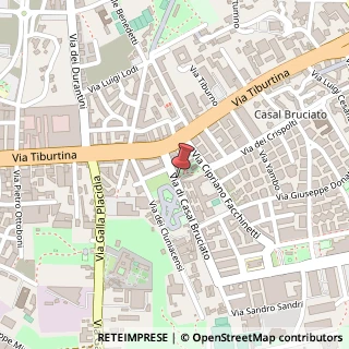 Mappa Via di Casal Bruciato, 11, 00159 Roma, Roma (Lazio)