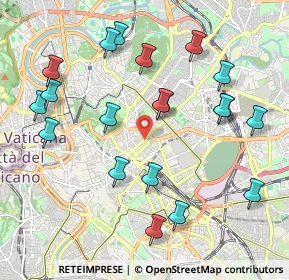 Mappa Via Bezzecca, 00185 Roma RM, Italia (2.329)
