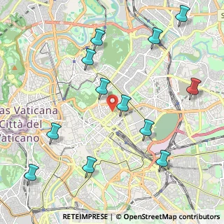 Mappa Via Bezzecca, 00185 Roma RM, Italia (2.6175)