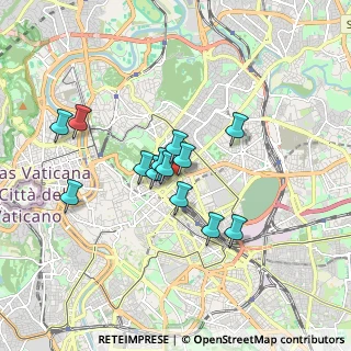 Mappa Via Bezzecca, 00185 Roma RM, Italia (1.47692)