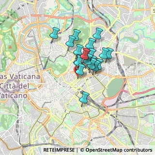 Mappa Via Bezzecca, 00185 Roma RM, Italia (1.206)