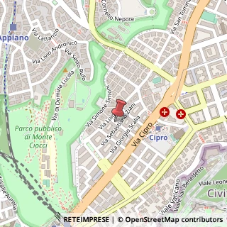 Mappa Via della Meloria,  81, 00136 Roma, Roma (Lazio)