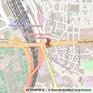 Mappa Via Luigi Vittorio Bertarelli, 7, 00159 Roma, Roma (Lazio)