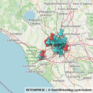Mappa Via di Vallelunga, 00166 Roma RM, Italia (8.646)